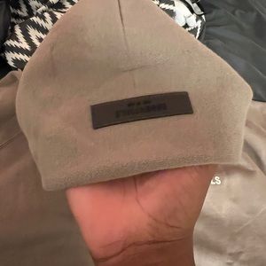 Desert Taupe Fear of God Essential Hoodie XXL